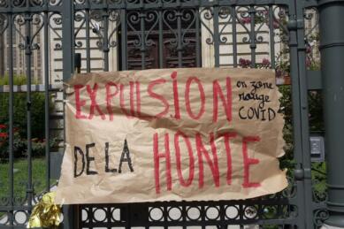 Expulsion du squat Bouisson-Bertrand, garde à vue pour le président