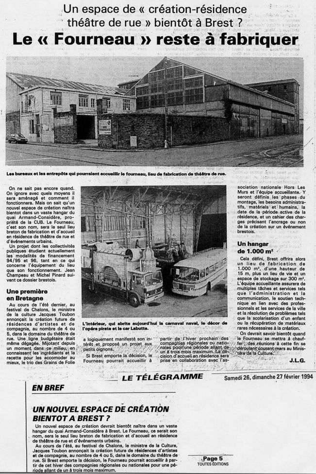 Pourquoi le Fourneau de Brest s’appelle « Le Fourneau » ?