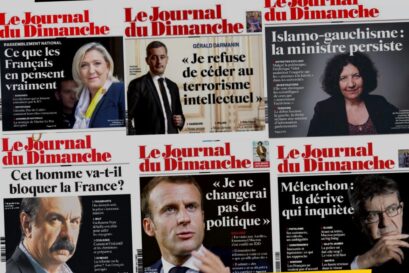 Six couvertures du JDD, toutes plus fascistes les unes que les autres