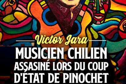 Fresque murale à la mémoire de Victor Jara