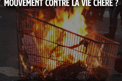 Un caddie en flamme lors d
