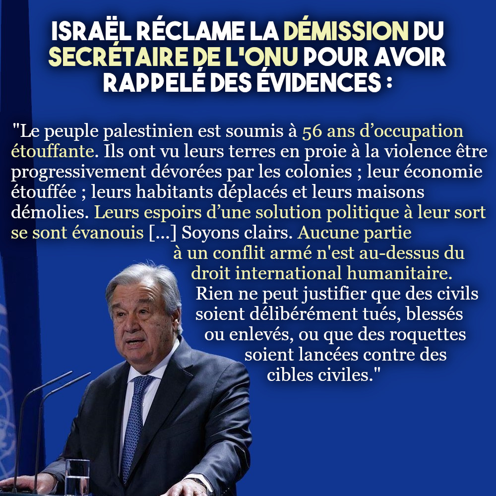 Antonio Guterres lors d