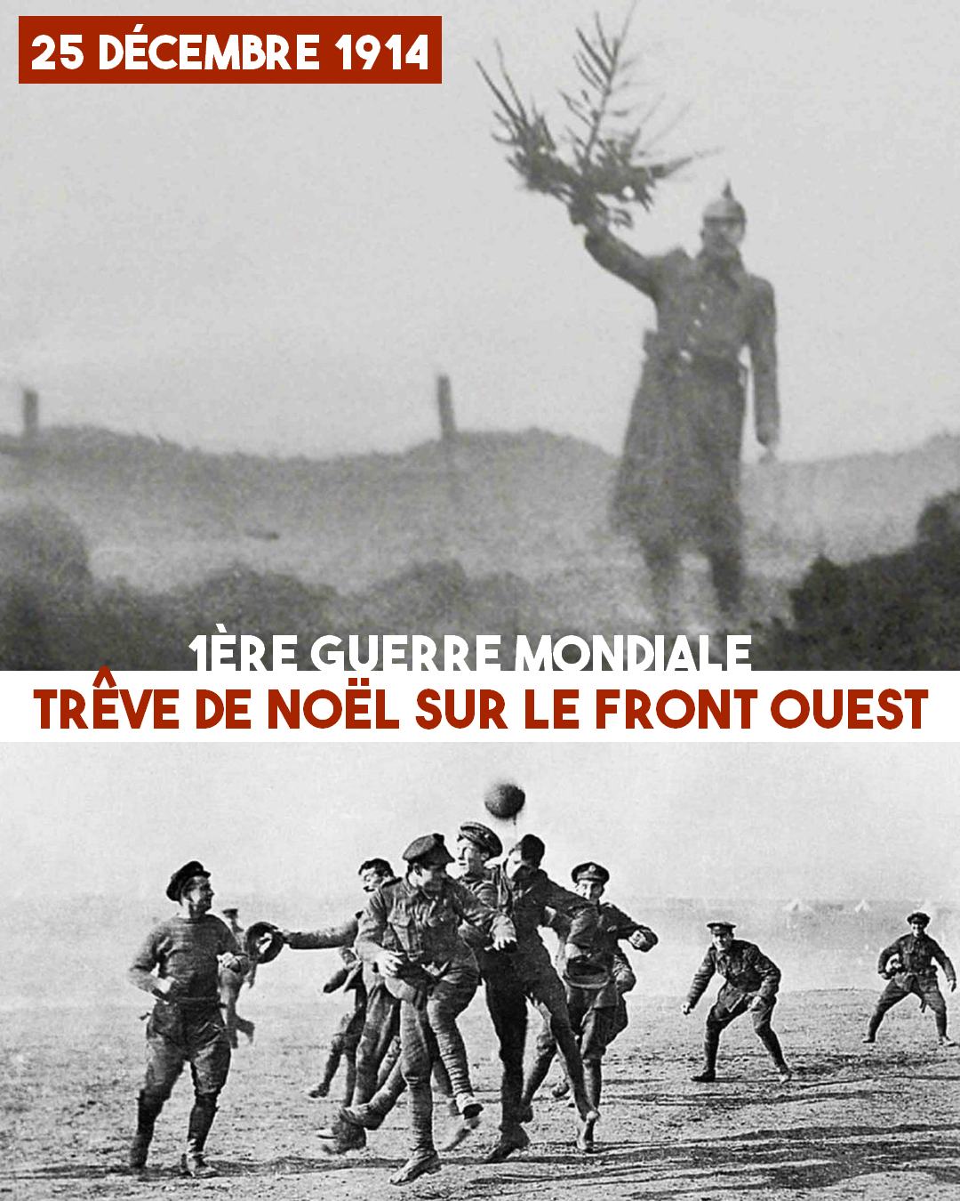 25 Décembre 1914 : la trêve de Noël  OnePlanete