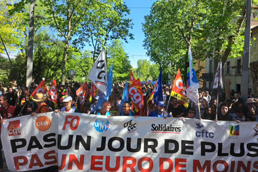 1er mai, intersyndicale