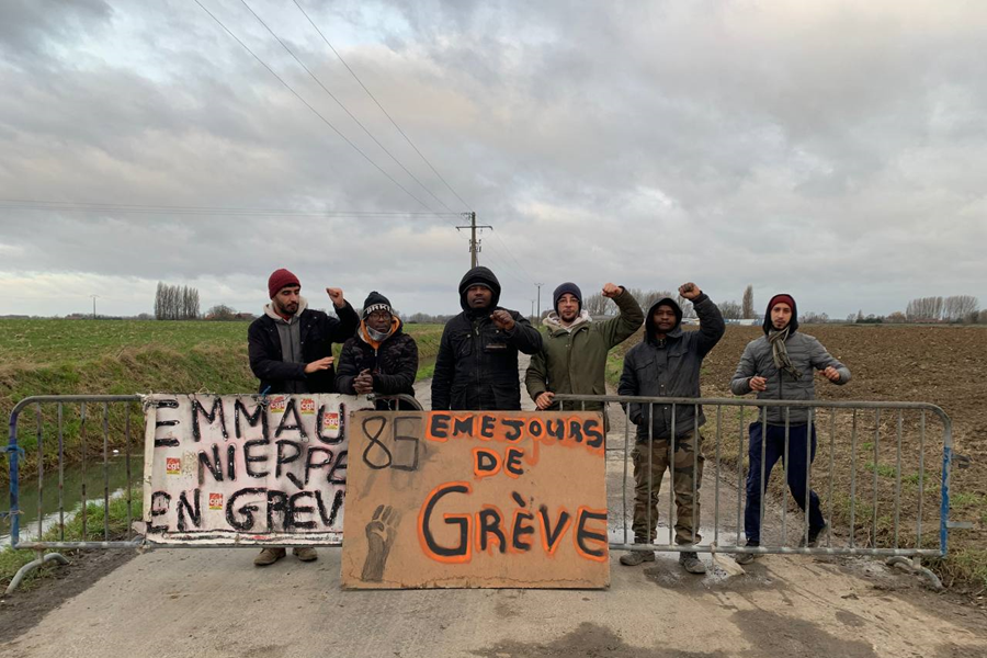 grève Emmaüs Nieppe