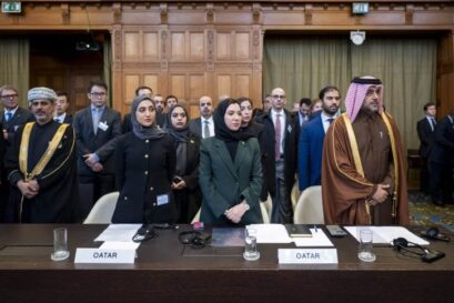 La délégation du Qatar