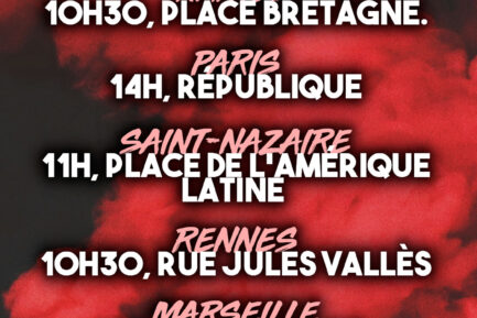 Quelques rendez-vous du Premier Mai