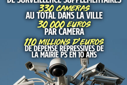Des caméras de surveillances installées à Nantes