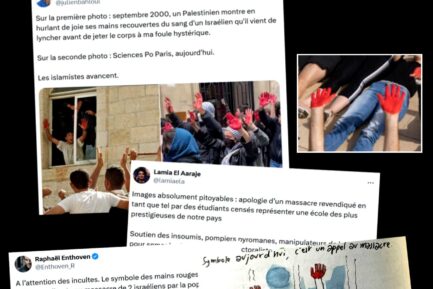 La main ensanglantée est-elle un symbole antisémite ?