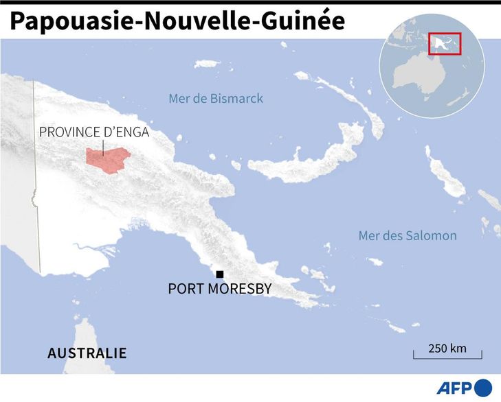 Papouasie-Nouvelle-Guinée: au moins 3 morts dans un important glissement de terrain