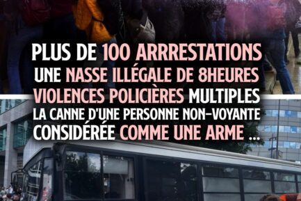 Action chez total, nasse de 8 heures et arrestations de masse