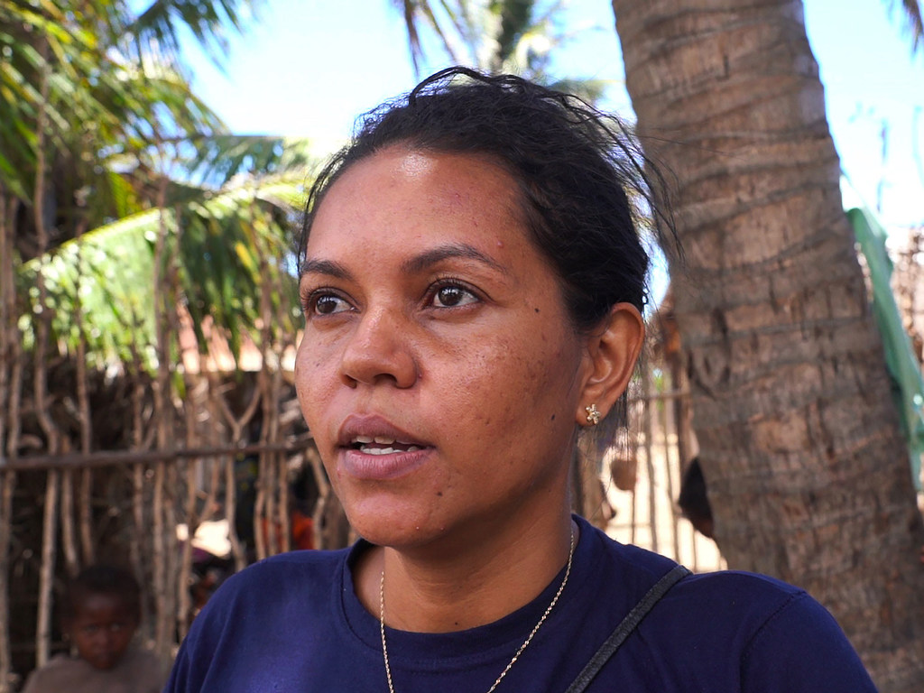 Valencia Assanaly Coordinatrice nationale du Projet de l'OIT Eco-Langouste Sud, à Madagascar.