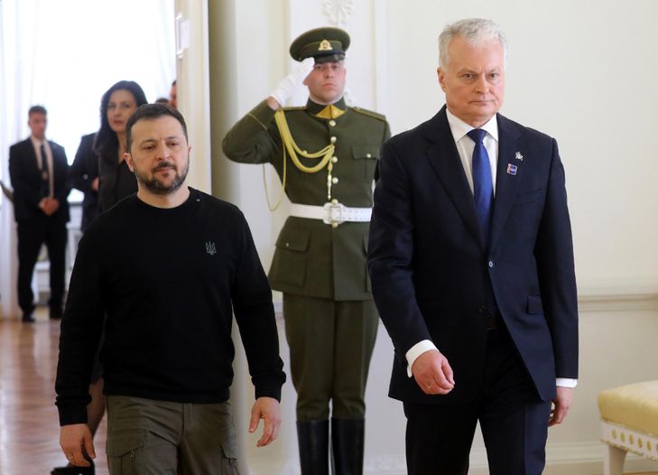 Lituanie: le président Gitanas Nauseda triomphalement réélu