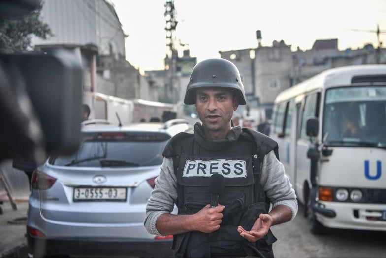 journaliste à Gaza