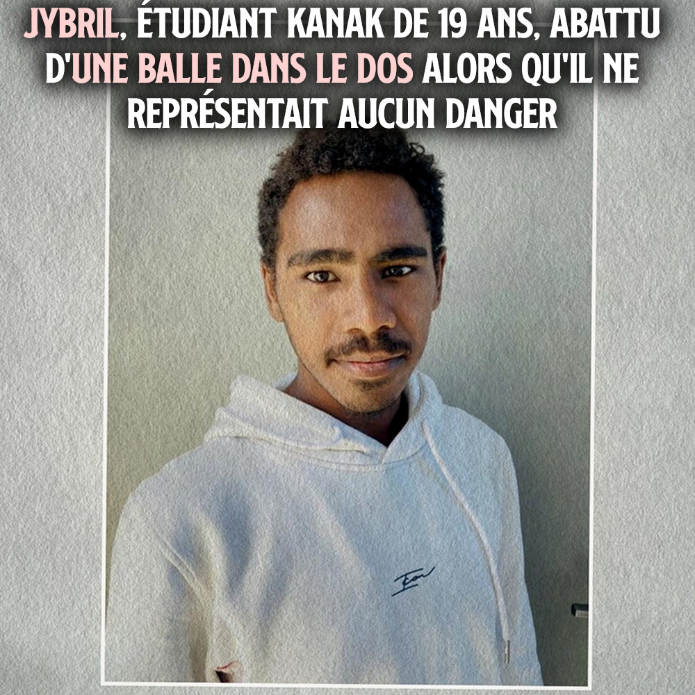 Portrait de Jybril, étudiant kanak assassiné d'une balle dans le dos