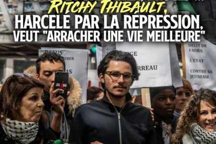 Ritchy Thibault, militant harcelé par les autorités, veut "arracher une vie meilleure"