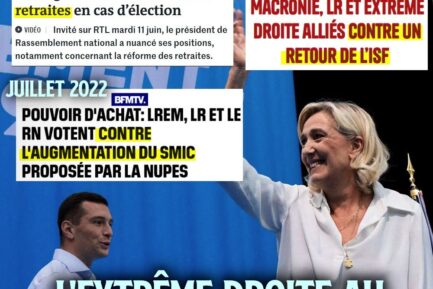 Malgré ce que veulent faire croire Le Pen et Bardella, le RN n