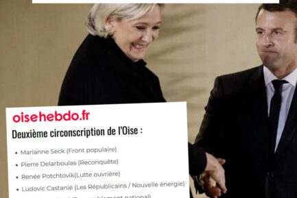 Les macronistes offrent une circonscription au RN sur un plateau
