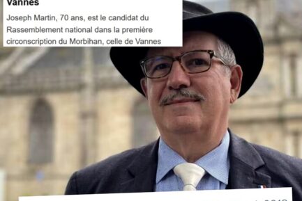 Joseph Martin fait partie des candidats antisémites du RN