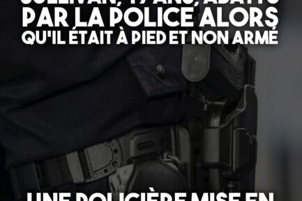 Sullivan, 19 ans, tué par la police à Cherbourg