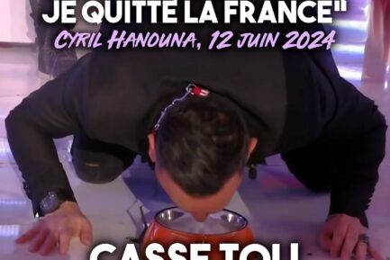 Hanouna va-t-il quitter la France ?