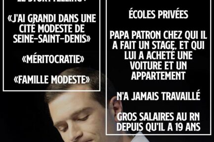 Jordan Bardella fait de la peine.
