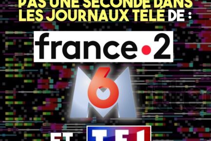 Sur les JT des grands médias, on ne parle d