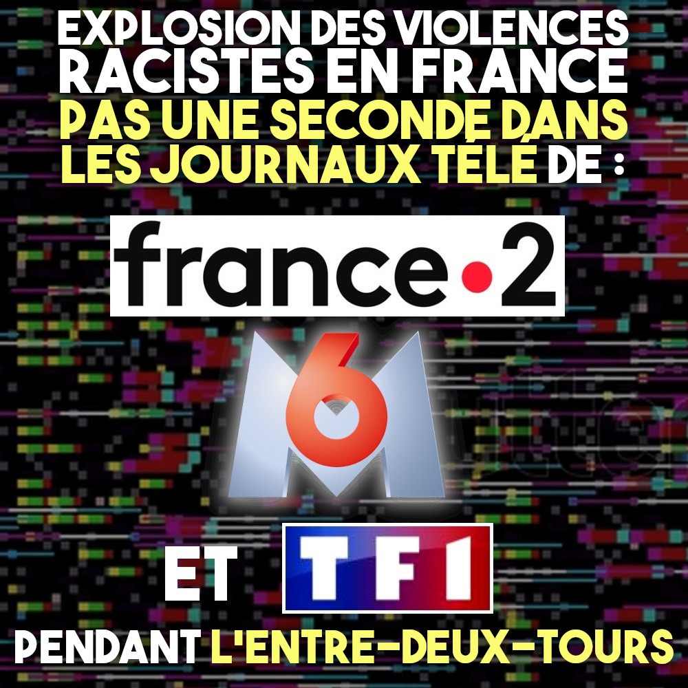 Sur les JT des grands médias, on ne parle d