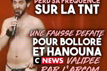 Cyril Hanouna, le présentateur vedette de C8, peut encore se mettre à poil et cracher ses idées réactionnaires malgré la décision de l