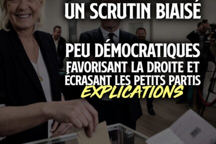 Marine Le Pen se réjouit, car les législatives sont truquées pour favoriser la droite