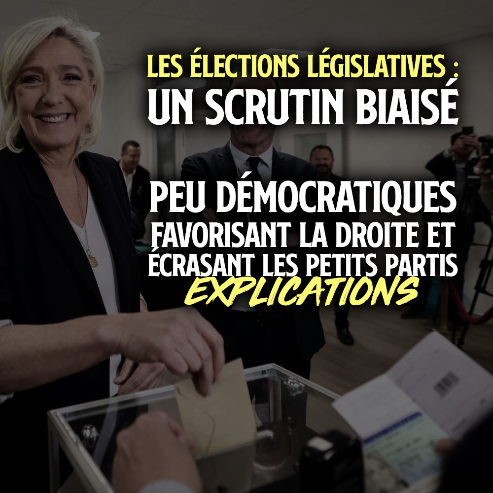 Marine Le Pen se réjouit, car les législatives sont truquées pour favoriser la droite