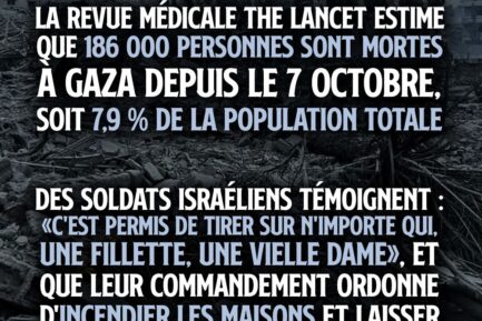 palestine : génocide en cours