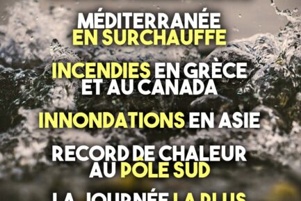 Résumé du chaos climatique qui s