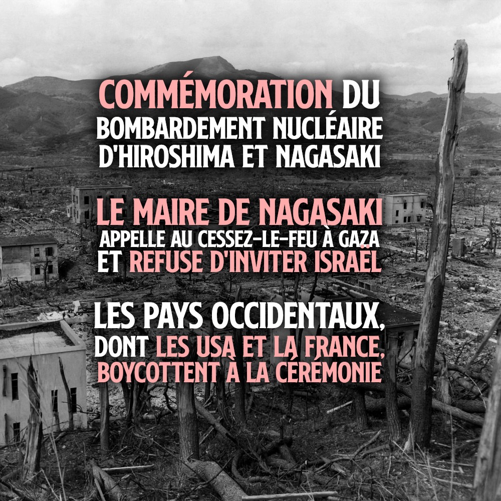 La ville de Nagasaki totalement détruite après l