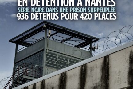 Une tourelle de la prison de Nantes, où un détenu s