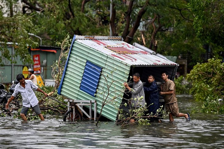 Le typhon Yagi rétrogradé, son bilan porté à plus de dix morts au Vietnam