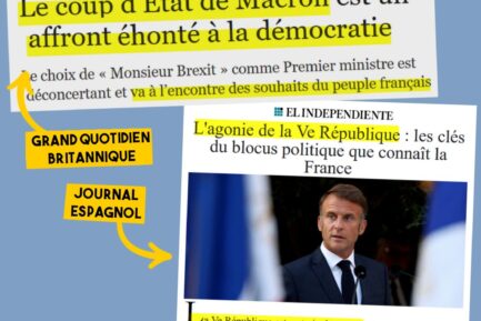 Les titres de la presse internationale sur le coup de force de Macron