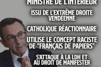 Bruno Retailleau expliquant en quoi il ferait un très bon ministre de l