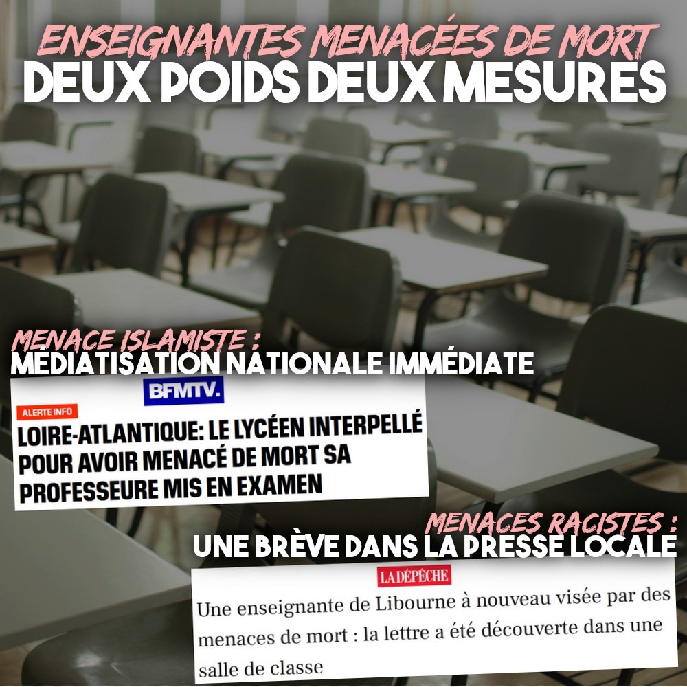 Une salle de classe aussi vide que la déontologie de BFM quand il s