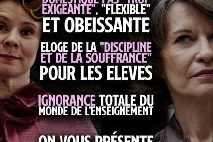 Anne Genetet et Dolores Ombrage : entre la nouvelle ministre de l