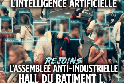 Des personnes marchant dans la rue sont analysées par une intelligence artificielle