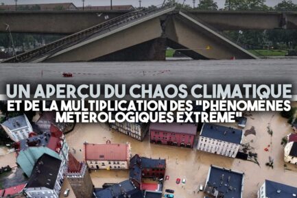 Un pont effondré et une ville inondée après le passage de la tempête Boris en Europe centrale.