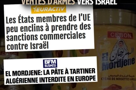 UNE PÂTE À TARTINER PLUS DANGEREUSE QUE DES BOMBES ISRAÉLIENNES ?