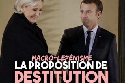 Macron et Le Pen se serrent la main : l