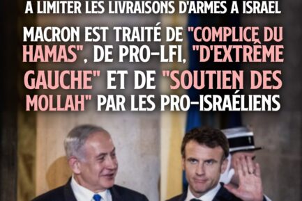 Macron et Netanyahou ensemble : une image prise avant que Macron fasse "le jeu du Hamas".