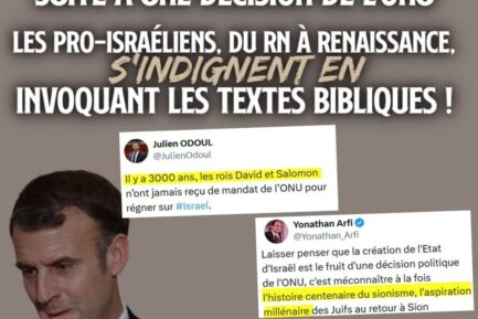 Macron faisant face aux réactions de son propre camp après ses propos sur la création d