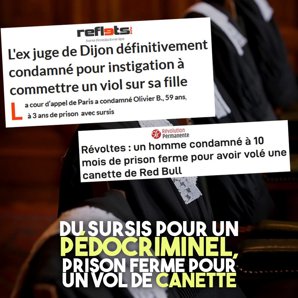 Deux titres de presse évocateurs sur la justice à deux vitesses