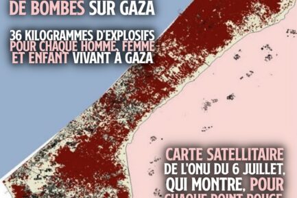 La carte satellitaire de l