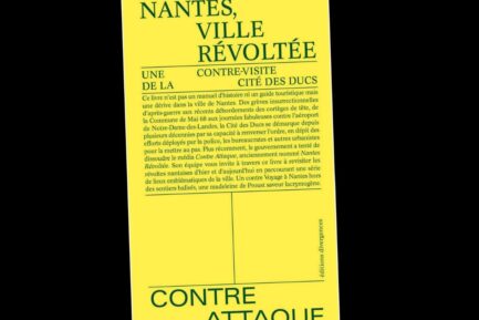 La couverture du livre "Nantes, ville révoltée", qui sera présenté le 16 octobre à Saint-Nazaire.