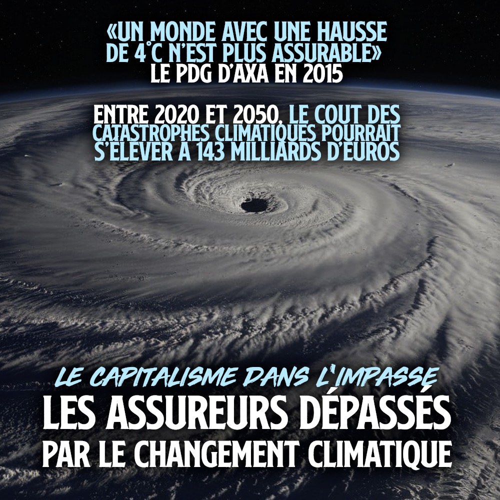 Un cyclone vu de l